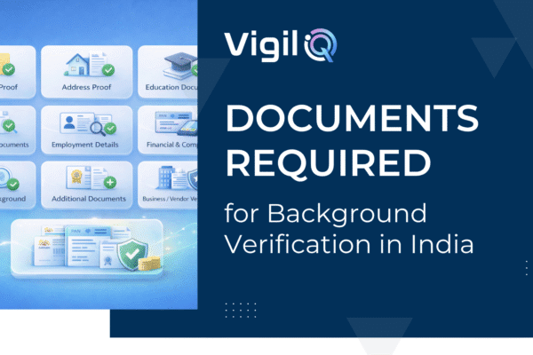 Documents Required for Background Verification in India