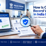 Criminal record verification in India with court record checks, police verification, and database background checks by VigilIQ.